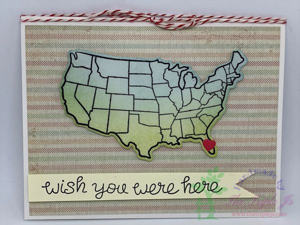 Wish you were here, Map