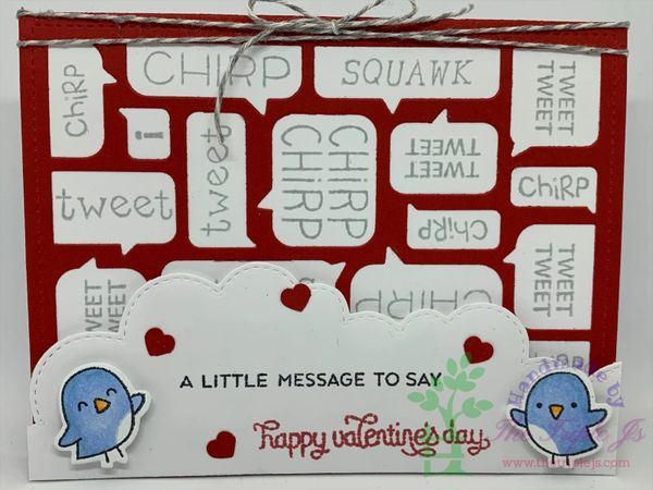 Chirp Chirp!! A Little Message to say Happy Valentine's Day