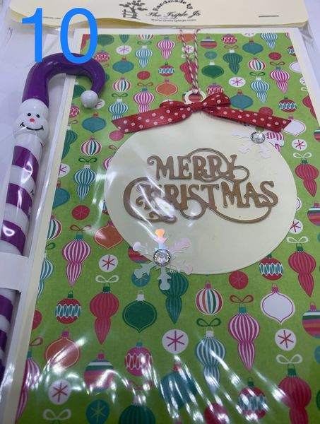 Christmas Notepad with Pen, All Unique, Stocking Ideas