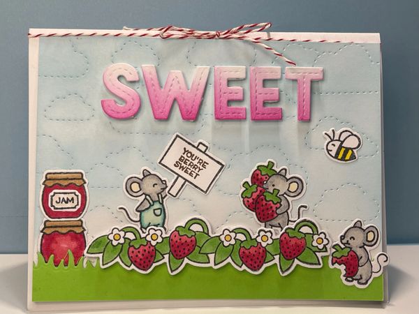 Sweet, Mice, Strawberry, Berry Picking