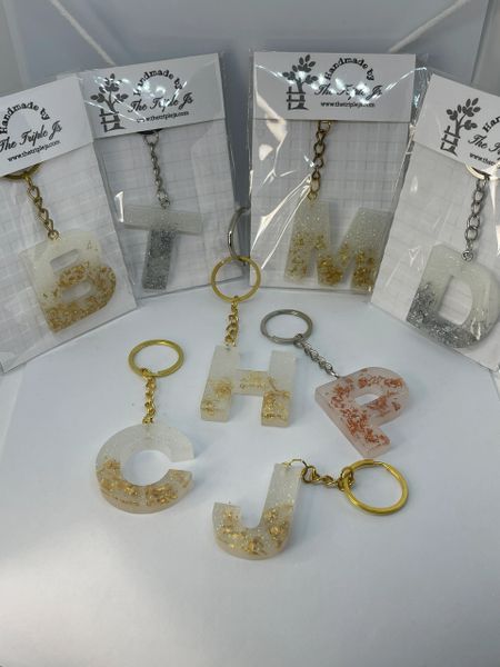 Letter & Initial Keychains Taxi