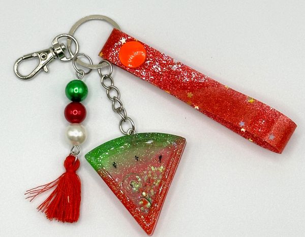 Handmade Shaker Keychain, Resin Keychain, Mix Style, Unique, Cute