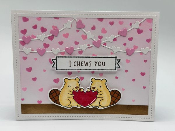 I CHEWS You, Hearts, Cute, Beavers, Valentine