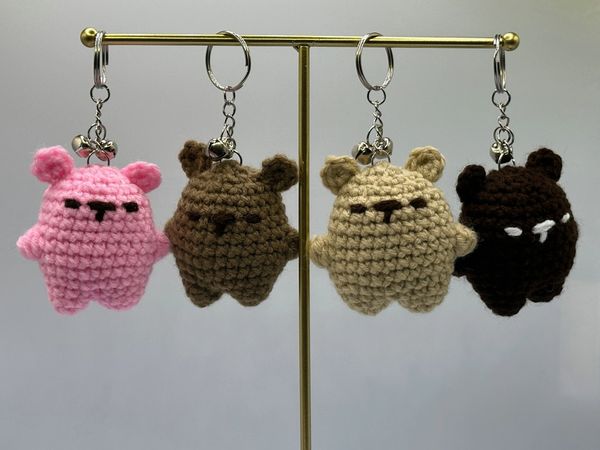 Crochet Little Bear, Cute Keychain, Handmade Keychain