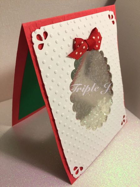 Shaker Card, Christmas