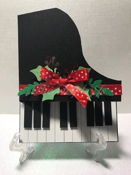 Piano Card, Holiday
