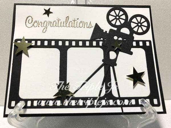 Camera, Film Strip, Congratulation, Stars