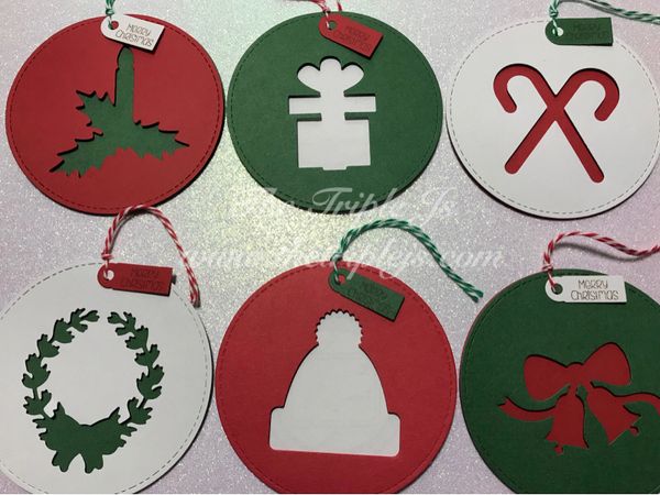 12 of Christmas Tags