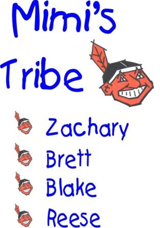 INDIANS TRIBE FAMILY TEE SHIRT-PERSONALIZED