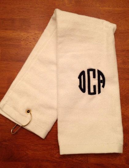 GOLF TOWEL-EMBROIDERED-PERSONALIZED
