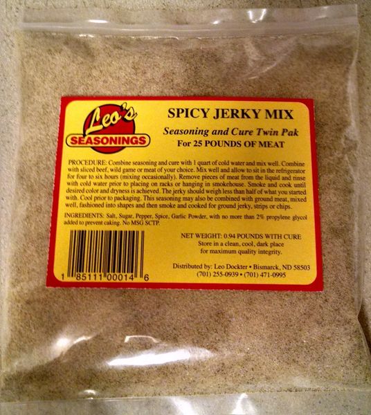 Spicy Jerky Seasoning