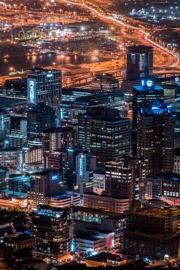 Cape Town City By Night