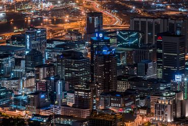 Cape Town City By Night