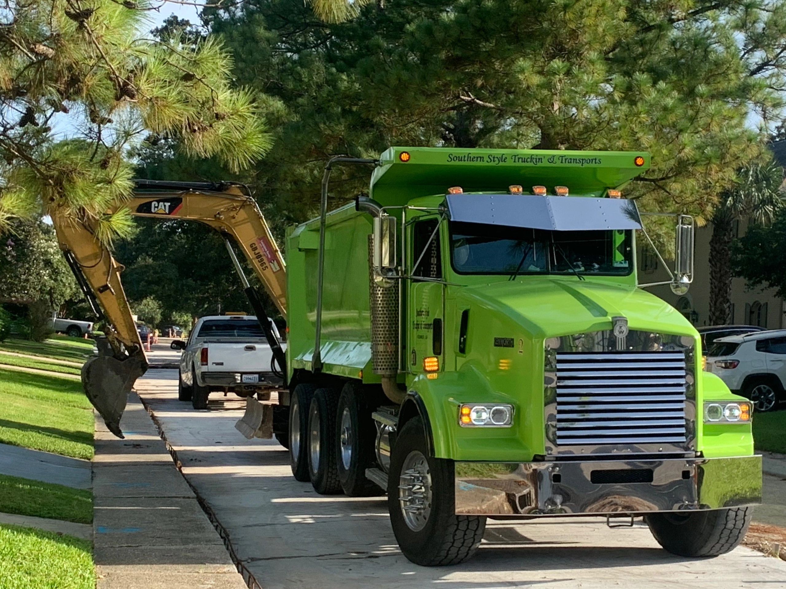 Sand Delivery Southern Style Truckin Transports LLC