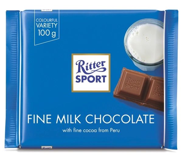 Ritter Sport FIne MIlk Chocolate