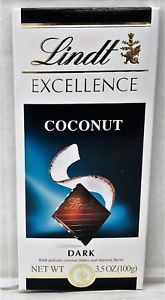 Lindt Excellence Dark Chocolate Coconut