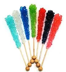 Rock Candy Sticks Cherry