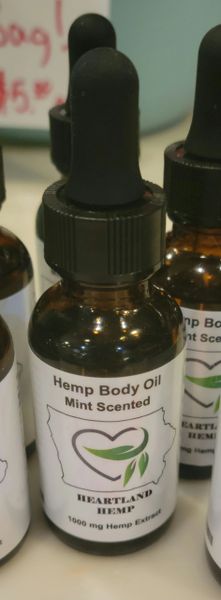 Hemp Mint Body Oil