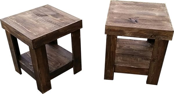 Texas Pallet Wood Nightstands