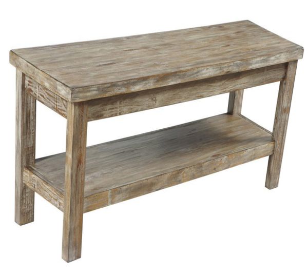 Distressed Sofa Table - Stained and Faux distressed