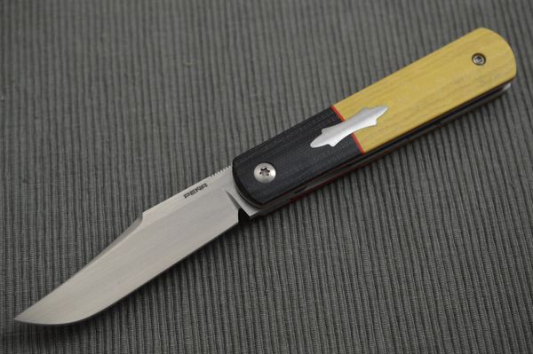 Enrique Peña Custom Barlow Liner-Lock Front Flipper Folding Knife (SOLD)