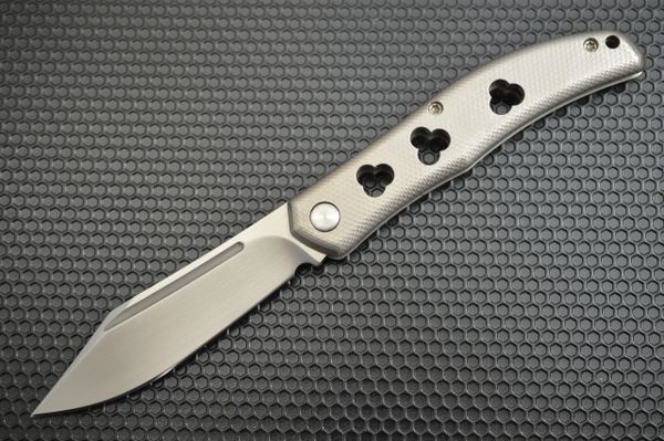 Gerry McGinnis Custom Titanium "Mini Vaquero" Slip-Joint Folder (SOLD)