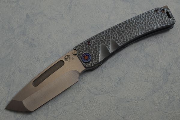 Medford MARAUDER, Peaks & Valleys Sculpted Frame-Lock Folding Knife (SOLD)