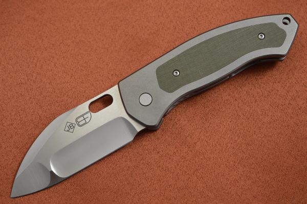 Jim Burke / Brian Fellhoelter Custom FATF Collaboration Frame-Lock Folder Knife (SOLD)