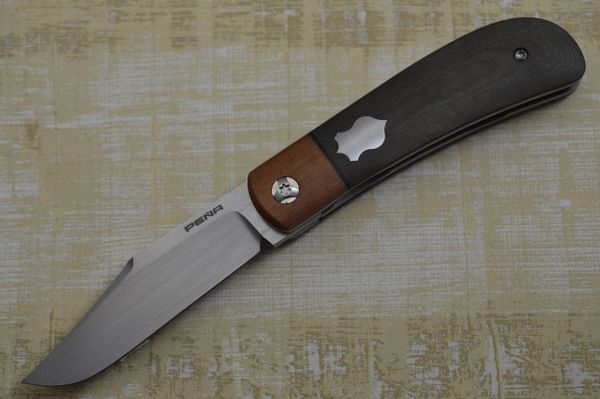 Enrique Peña Custom Lanny's Clip Front Flipper Liner-Lock Folding Knife (SOLD)