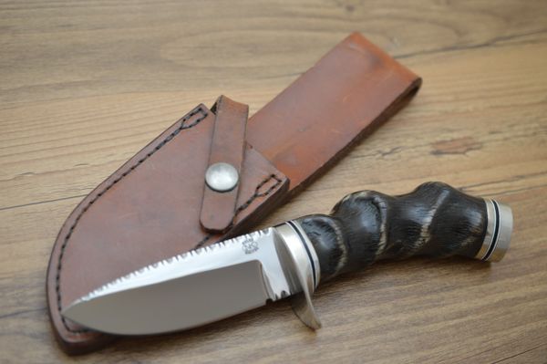Jim and R.D. Nolen Impala Horn Hunter, B.R. Hughes Personal Knife (SOLD)