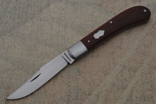 James Hunsberger Crosscut Micarta TRAPPER Slip-Joint Folding Knife (SOLD)