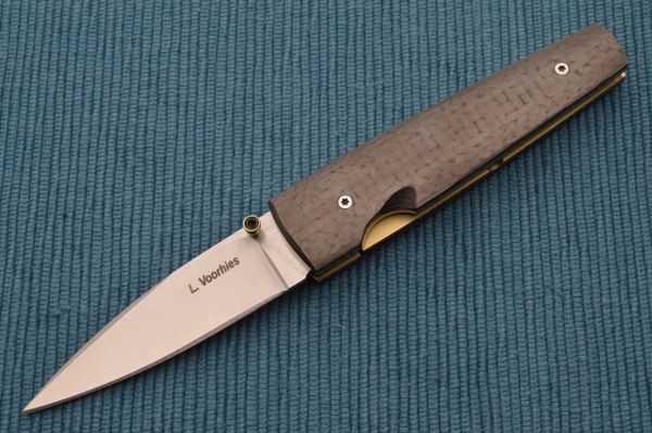 Les Voorhies Gent's Liner-Lock Folding Knife (SOLD)
