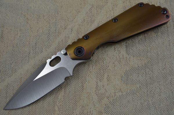 Mick Strider Custom (MSC) Frame Lock Titanium Handled SMF (SOLD)