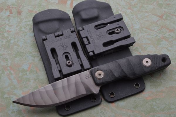 Crusader Forge TCFM 01 Tactical Fixed Blade, 3D Stripe, Two Sheaths