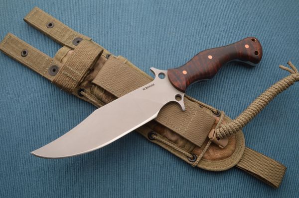 James Scroggs "On Your Six Fighter", Jump Master" Version, Tiger Stripe Maple, Spec-Ops Sheath