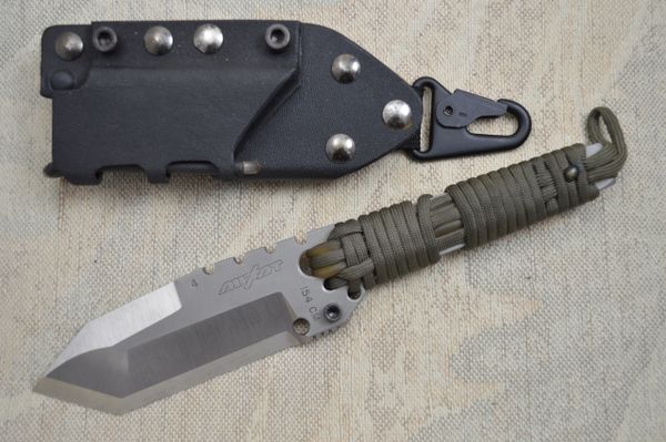 Dwaine Carrillo Airkat SCORPION Model 4, Tactical Fixed Blade, Kydex Sheath, One Of A Kind!