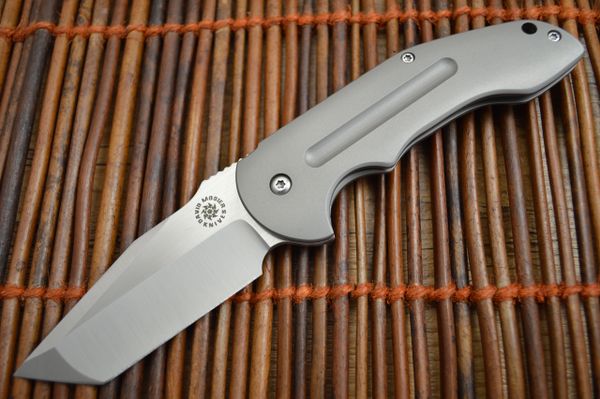 David Mosier Custom Crossfire, Tanto Grind, Frame-Lock Flipper (SOLD)