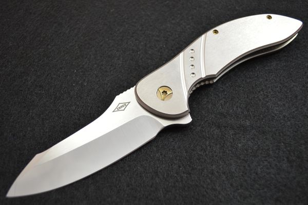 Peter Carey "TREMOR" Frame-Lock Flipper Folding Knife (SOLD)