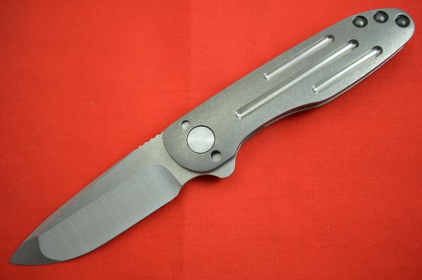 Direware TAILWHIP Flipper, Full Titanium Frame, Fullers, S110V Blade (SOLD)