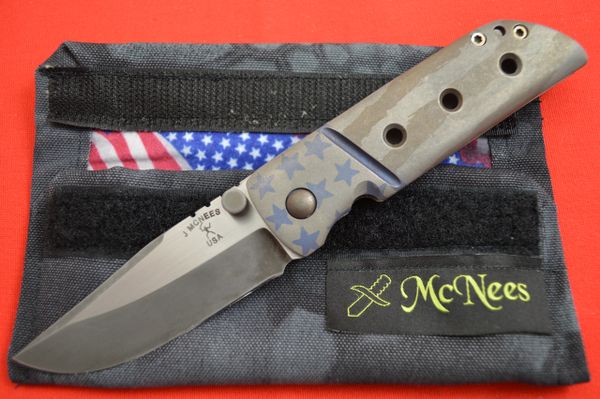 Jonathan McNees TANJUN Patriot Folder with American Flag Theme (SOLD)