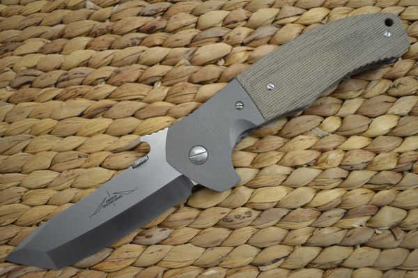 Ernie Emerson Custom Bolstered "Super Roadhouse", Blade Show Lottery Knife (SOLD)