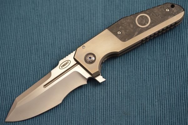 Shane Sibert Deluxe Bolstered POCKET ROCKET Frame-Lock Flipper (SOLD)