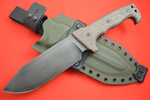 Miller Bros. Blades Full Size M-8, Z-Wear, Kydex and Leather Sheath (SOLD)