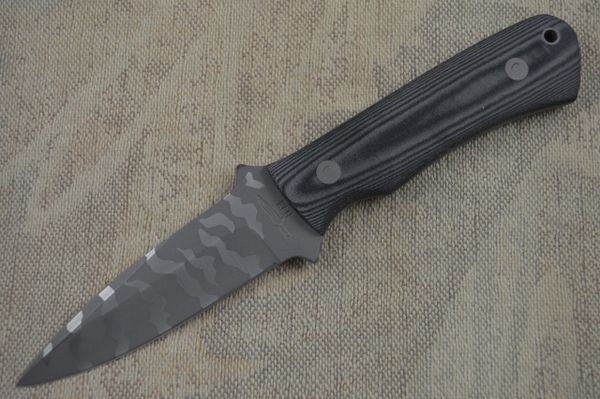 Kevin Hoffman KLH Duo-Tone Camo "Urban Dirk" Fixed Blade Knife (SOLD)