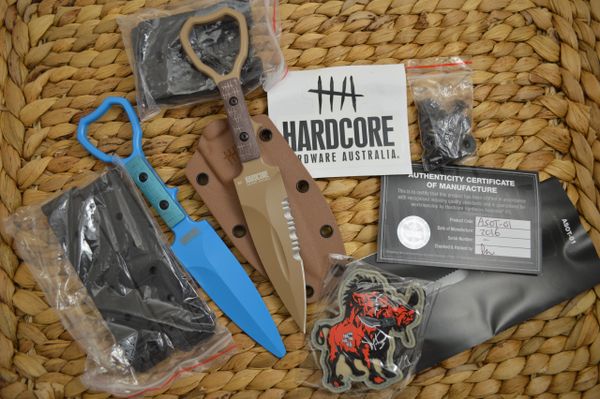 Hardcore Hardware Australia Desert Tan ASOT-01 Bundle (SOLD)