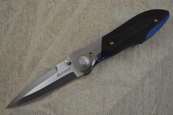 Allen Elishewitz Large Handmade Custom PHANTOM Folding Knife (SOLD)