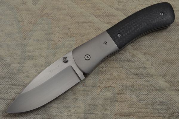Mike Obenauf Large MODEL 2 Liner-Lock Folding Knife (SOLD)