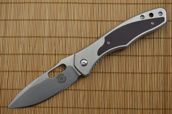 Gerry McGinnis Pro Line Hand Ground "SPOKE" Frame-Lock Folding Knife (SOLD)