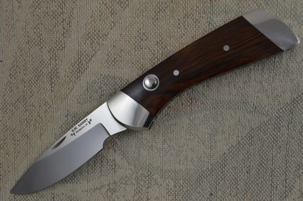 Rare, Scott Sawby Large Button Lock Folding Knife (SOLD)