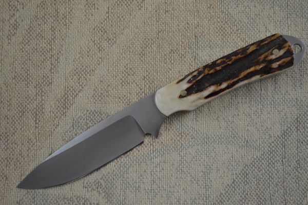 Bill Kennedy Sambar Stag Handled Fixed Blade Hunter (SOLD)